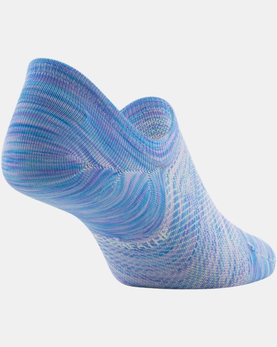 Women's UA Breathe Lite Ultra Low Liner Socks 6-Pack, Blue, pdpMainDesktop image number 15